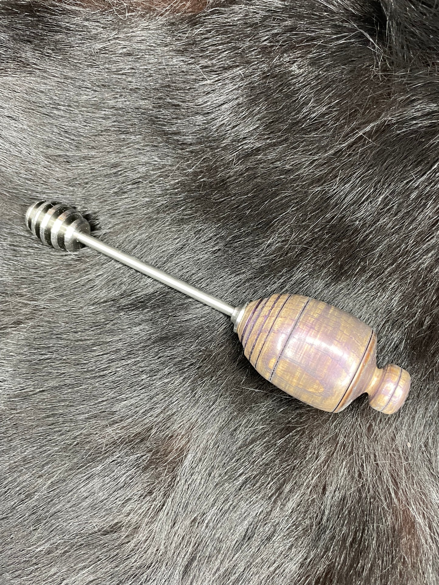 Ash honey dipper