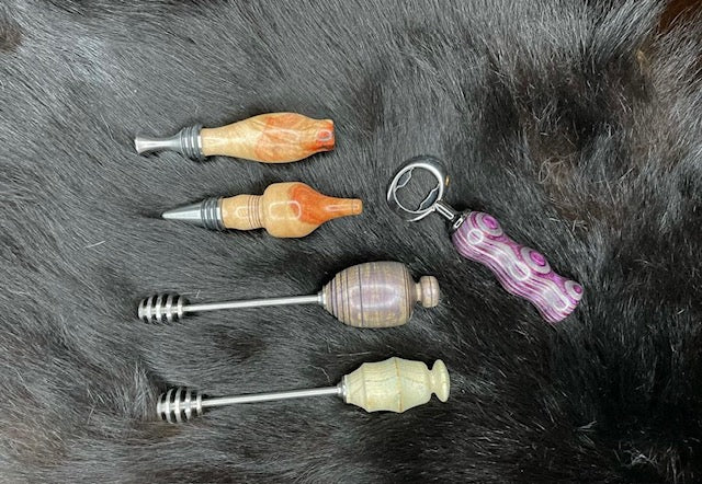 Bottle Openers, Stoppers and Honey Dippers