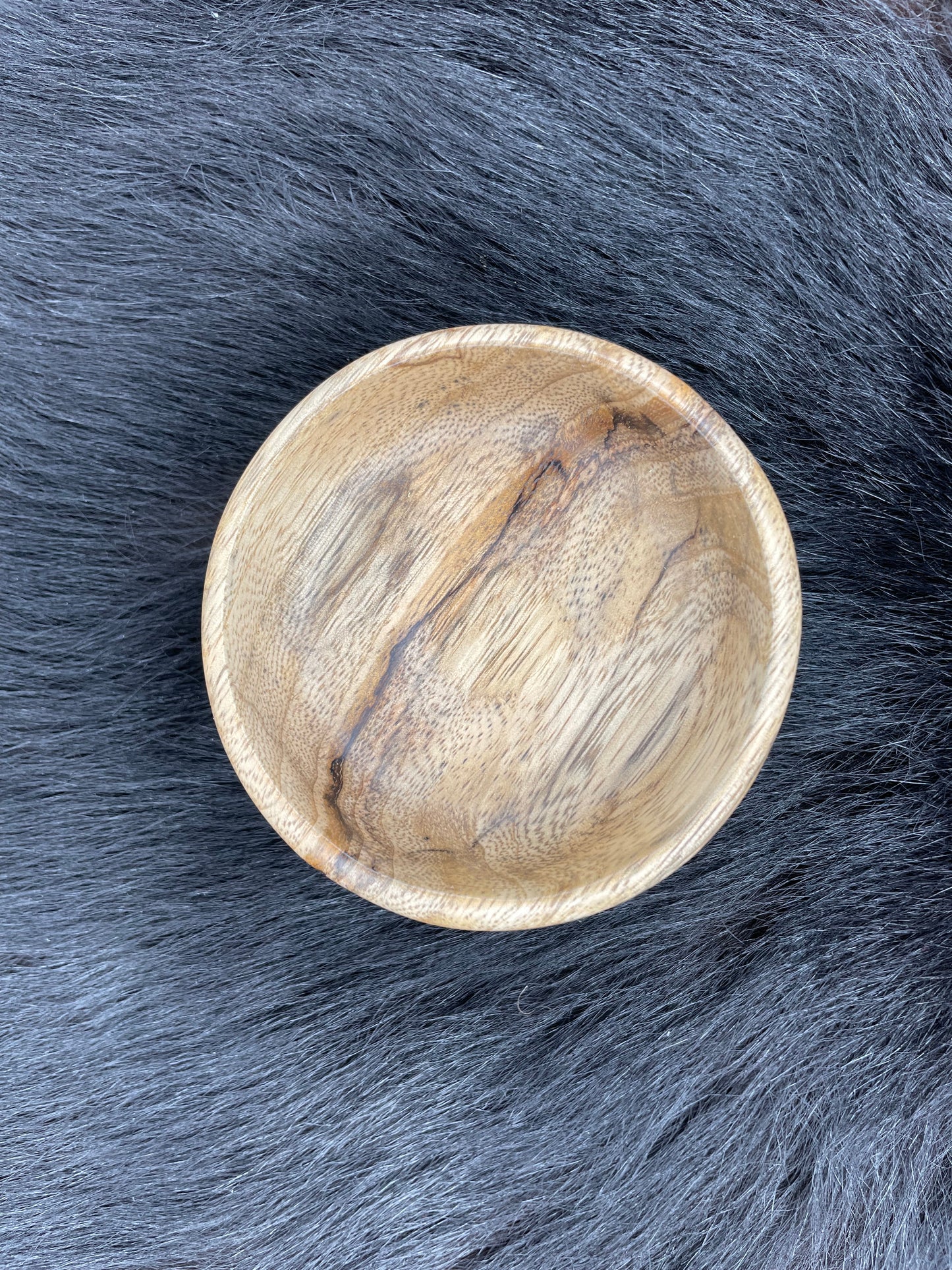 Black limba miniature bowl